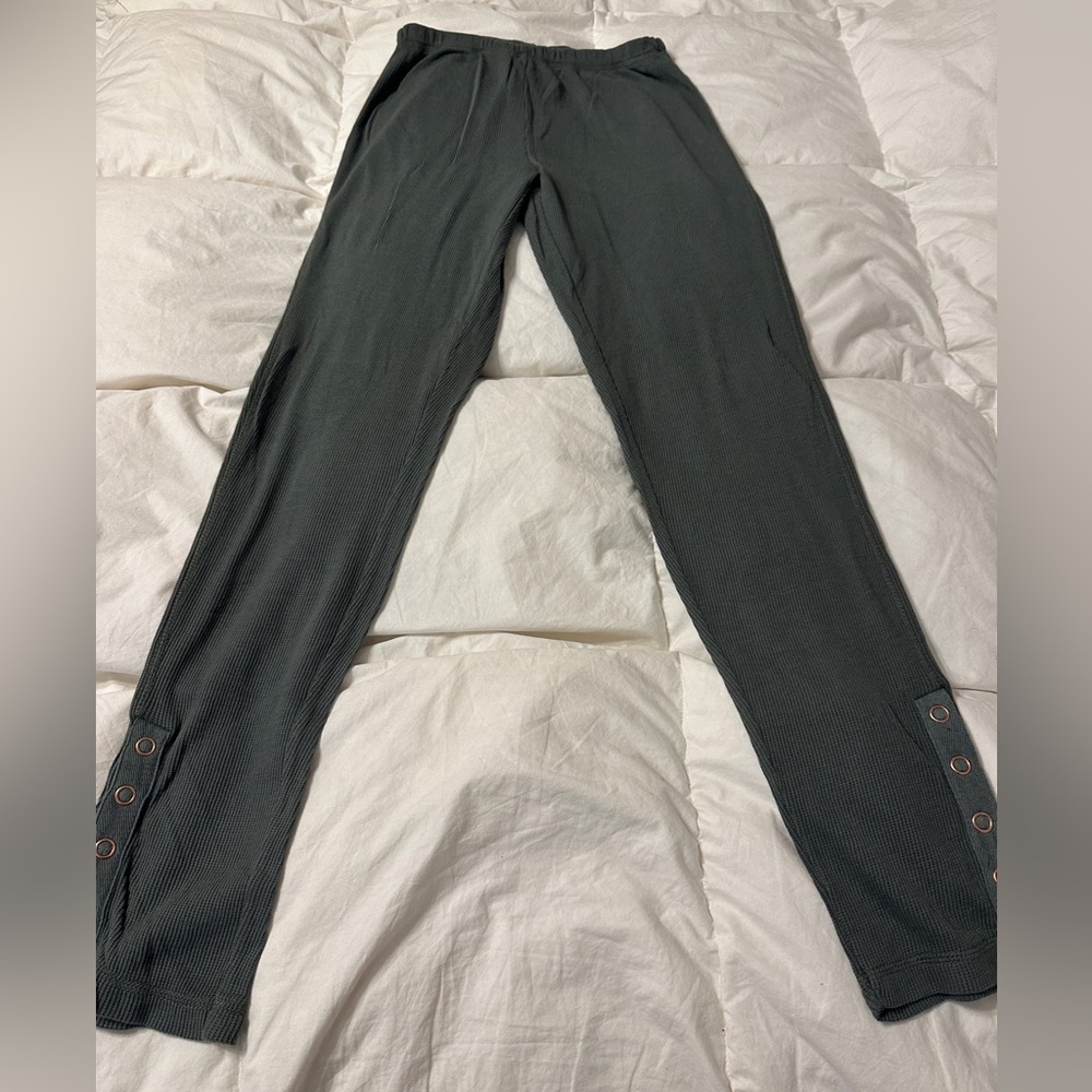 Chaser Heritage Waffle Snap Side Long John’s - NWT - Size S